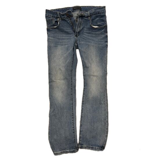 Aeropostale Slim Straight Blue Jeans Mens 32x30 - Picture 1 of 4